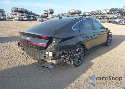 2020 Hyundai Sonata Limited from USA, damaged, VIN 5NPEH4J23LH008560